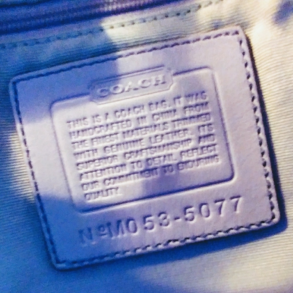 Coach NEW Lilac Soho Optic Bumble Bee - Picture 8 of 8